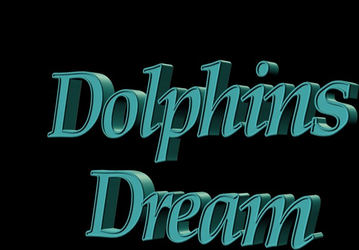 Dolphins Dream — title